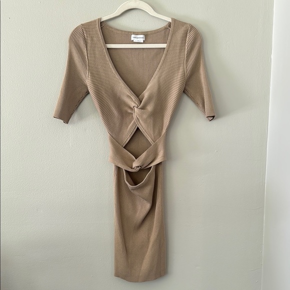 Lovers + Friends GALILEA MINI DRESS - Tan - Picture 2 of 8